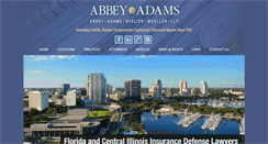 Desktop Screenshot of abbeyadams.com